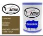 Preview: Chevrolet, Scorpion Metallic, WA634D / WA685D / GS6 / GQA: 500ml Lackdose, von ATW Autoteile West.